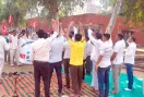 Electricity Workers Strike: भिवानी में दूसरे दिन भी जारी रही बिजली कर्मचारियों की तीन दिवसीय हड़ताल