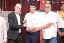 इजराइल के विश्व चैंपियन सेंसई एयाल निर पहुंचे प्रताप स्कूल, विद्यार्थियों को दिया वैश्विक अनुभव