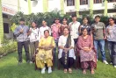 अंतर महाविद्यालय प्रतियोगिता में कन्या कॉलेज की टीम रही दूसरे स्थान पर