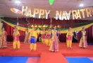डांडिया की धुनों पर झूमे नन्हे मुन्ने बच्चे