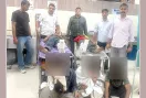 कस्टडी से भागने पर युवकों की टांगों में लगी चोट, घायल