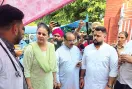 धरनास्थल पर पहुंची जय इन्द्र कौर, प्रदर्शनकारियों का जाना कुशलक्षेम
