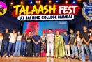 Talaash Fest: जय हिंद कॉलेज में ‘तलाश ’26’ का आगाज, पहली बार लॉन्च हुआ फेस्ट का आधिकारिक मैस्कॉट