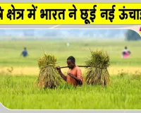 भारत का कृषि क्षेत्र नई ऊंचाइयों की ओर अग्रसर, एक दशक में दोगुने से अधिक बढ़कर 48.7 लाख करोड़ रुपये पहुंचा