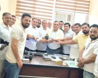 SDM का पदभार संभालते ही एक्शन मोड में जसपाल सिंह गिल, पत्रकारों के साथ मिलकर बनाई विकास की रूपरेखा