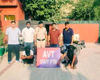 वाहन चोरी मामले में तीन गिरफ्तार, महिंद्रा जीप बरामद