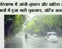 Haryana Weather: हरियाणा में आंधी-तूफान और बारिश से इन जिलों में हुआ भारी नुकसान, ऑरेंज अलर्ट जारी