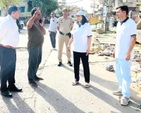 डीसी वर्षा खांगवाल ने लिया शहर की सफाई और सौंदर्यकरण व्यवस्था का जायजा