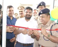 नवनिर्मित पुलिस चौकी जहानपुरा का डीएम-एसपी ने किया उद्घाटन