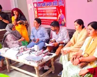 काला पीलिया की जांच हेतु मोहल्ला दरबारखुर्द में लगा शिविर