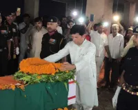 पंचतत्वों में विलीन हुए हवलदार अनिल कुमार बैरागी, शोक