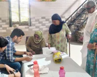 Free Medical Camp: निःशुल्क चिकित्सा शिविर मे 203 मरीजों की जांच 