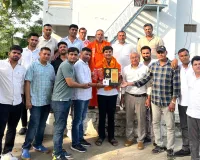 सीबीएसई में 96 प्रतिशत अंक लाने वाले वेदांत राठी का हुआ सम्मान