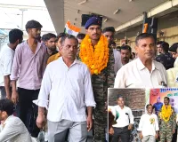 छह माह का सैन्य प्रशिक्षण पूरा कर गांव लौटे अग्निवीर अर्पित सैनी, गांव में हुआ सम्मान समारोह
