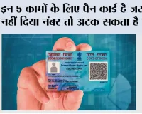 PAN Card Rules: इन 5 कामों के लिए पैन कार्ड है जरूरी, नहीं दिया नंबर तो अटक सकता है काम