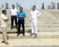 Rajasthan News, RCA Ad-hoc Committee: आरसीए एडहॉक कमेटी ने किया आरसीए के निर्माणाधीन चौप स्टेडियम का दौरा