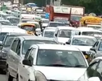 गुरुग्राम-जयपुर एनएच-48 पर लगा पांच किलोमीटर लंबा जाम