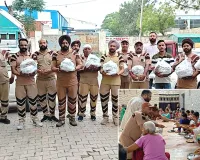 पटियाला में शाह सतनाम जी ग्रीन एस वेलफेयर कमेटी के सेवादारों ने जरूरतमंदों को कराया भोजन