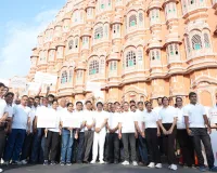 International Yoga Day 2026: जंतर-मंतर पर एनआईए जयपुर ने ज़ुम्बा एवं योग रैली से दिया स्वस्थ जीवन का संदेश