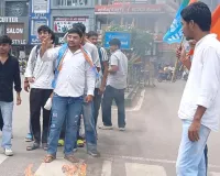 एचटेट विवाद: भिवानी में भड़का गुस्सा, एनएसयूआई ने शिक्षा बोर्ड अध्यक्ष का पुतला फूंका