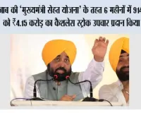 पंजाब की ‘मुख्यमंत्री सेहत योजना’ के तहत 6 महीनों में 914 मरीज़ों को ₹4.15 करोड़ का कैशलेस स्ट्रोक उपचार प्रदान किया गया