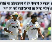 ICC का पाकिस्तान के दो तेज गेंदबाजों पर एक्शन, आक्रामक जश्न पड़ा भारी; पहले टेस्ट की हार के बाद बढ़ीं मुश्किलें
