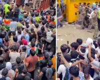 संसद चलो' मार्च पर सियासी संग्राम तेज, छात्र प्रदर्शन को लेकर भाजपा-कांग्रेस आमने-सामने