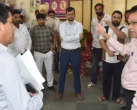डीसी डॉ. विवेक भारती ने ई-दिशा केंद्र का किया औचक निरीक्षण, व्यवस्थाओं का लिया जायजा