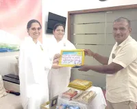 माउंट आबू से आईं राज्ययोगिनी ब्रह्माकुमारी बहन अदिति ने घरौंडा मीडिया को किया संबोधित, सकारात्मक पत्रकारिता पर हुई सार्थक चर्चा
