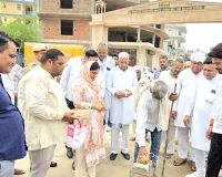 बढ़ा गांव में 76 लाख रुपये की लागत से ड्रेन निर्माण कार्य का हुआ शिलान्यास