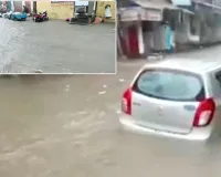 मानसूनी बारिश से 'टापू' बना कैराना, पालिका के सफाई दावों की खुली पोल