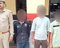 घर में घुसकर मारपीट करने के आरोपी तीन सगे भाई गिरफ्तार, जेल रवाना