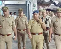 एसपी ने कांवड़ यात्रा के दृष्टिगत कैराना में किया पैदल गश्त, व्यवस्था परखी