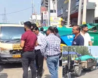 कुरुक्षेत्र में डंपिंग स्थल को लेकर हंगामा, पुलिस ने खुलवाया जाम