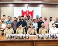 15 अवैध पिस्तौल के साथ अंतरराज्यीय हथियार तस्करी गिरोह के चार सदस्य गिरफ्तार