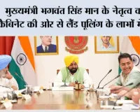 मुख्यमंत्री भगवंत सिंह मान के नेतृत्व वाली कैबिनेट की ओर से लैंड पूलिंग के लाभों में वृद्धि