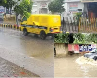 Sawan Ki Baarish: सावन की पहली झमाझम बारिश से मौसम हुआ सुहाना