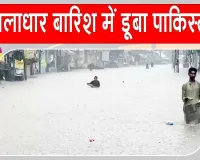 Pakistan Heavy Rain: पाकिस्तान में मूसलाधार बारिश से भारी नुकसान, घर की छत गिरने से पिता-पुत्री की मौत
