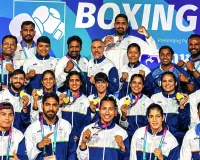 Welcome for Indian Athletes: कॉमनवेल्थ गेम्स से लौटे भारतीय खिलाड़ियों का दिल्ली में भव्य स्वागत