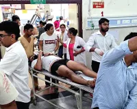 थाने के सामने स्कार्पियो सवारों पर ताबड़तोड़ फायरिंग, 7 युवक घायल