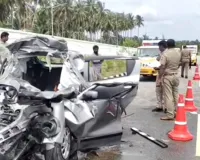Coimbatore Road Accident: कोयंबटूर सड़क हादसे में पांच की मौत, मारुति सेलेरियो कार के उड़े परखच्चे