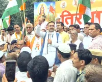 देश भक्ति के रंग मे रंगा घरौंडा