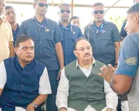 Assam Floods: असम में बाढ़ से तबाही के बीच जे.पी. नड्डा का दौरा, केंद्र ने हरसंभव सहायता का किया ऐलान