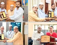 कांवड़ यात्रा सकुशल सम्पन्न कराने पर पुलिस-प्रशासनिक अधिकारियों का सम्मान