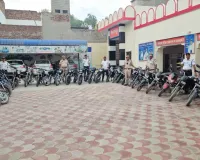 मॉडिफाइड वाहनों पर पुलिस का शिकंजा, 22 दुपहिया सीज 