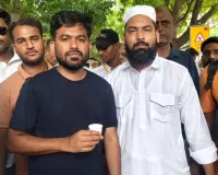 सीजेपी प्रदर्शन में शामिल महिला का मोहम्मद जुनैद पर अनुचित हरकत करने का आरोप