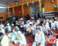 अवतार माह की खुशी में 6 ब्लॉकों की सामूहिक नामचर्चा, गूंजा राम नाम का जयघोष