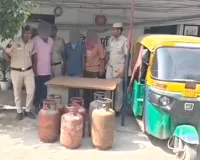 दुकान का ताला तोड़कर सिलेंडर-बैटरी और कैश चोरी, 5 वारदातों का खुलासा, 3 आरोपी गिरफ्तार