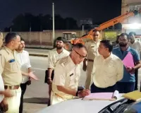 Road Safety Campaign: सड़क सुरक्षा को लेकर देर रात चला बस चैकिंग अभियान, एक बस का चालान