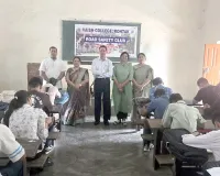 Road Safety: सड़क सुरक्षा को लेकर प्रश्रोतरी प्रतियोगिता आयोजित, रोहन में मारी बाजी 